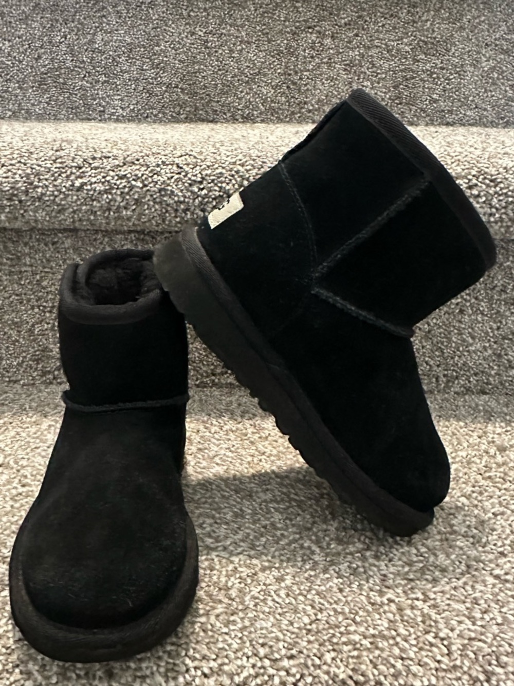 Ugg Boots Girls Size 11 black